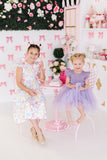 Lavender Shimmer Tutu Dress - Aaria Tees Aaria Tees