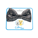 Leopard Print Dog Bow Tie Aaria Tees