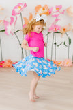 Let the Good Times Roll Ruffle Twirl Skort - Aaria Tees Aaria Tees
