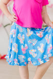 Let the Good Times Roll Ruffle Twirl Skort - Aaria Tees Aaria Tees