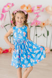 Let the Good Times Roll Tank Twirl Dress - Aaria Tees Aaria Tees