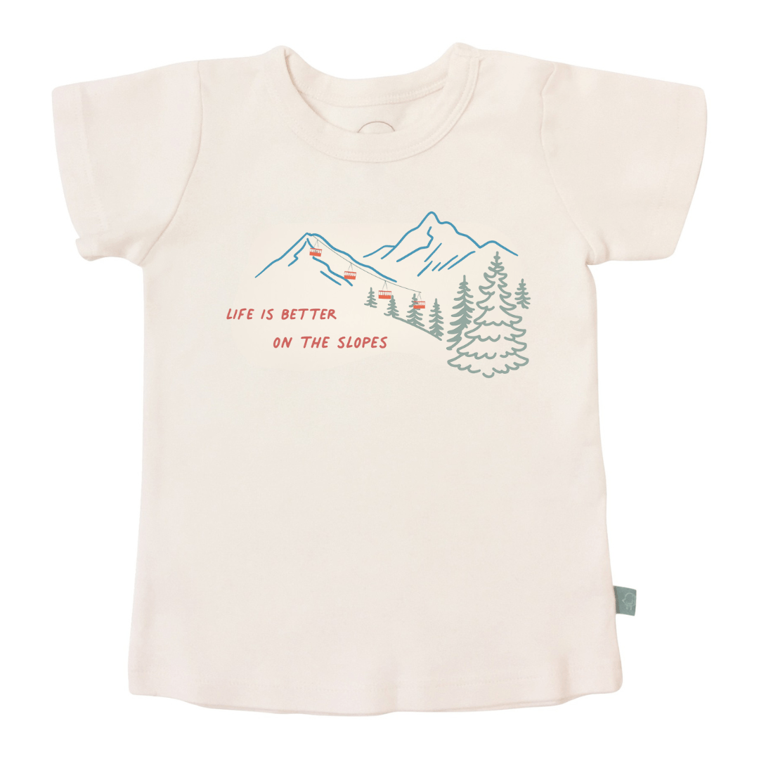 graphic tee | on the slopes - Aaria Tees Aaria Tees