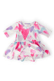 Light Hearted 3/4 Sleeve Twirl Bodysuit - Aaria Tees Aaria Tees