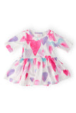 Light Hearted 3/4 Sleeve Twirl Bodysuit - Aaria Tees Aaria Tees