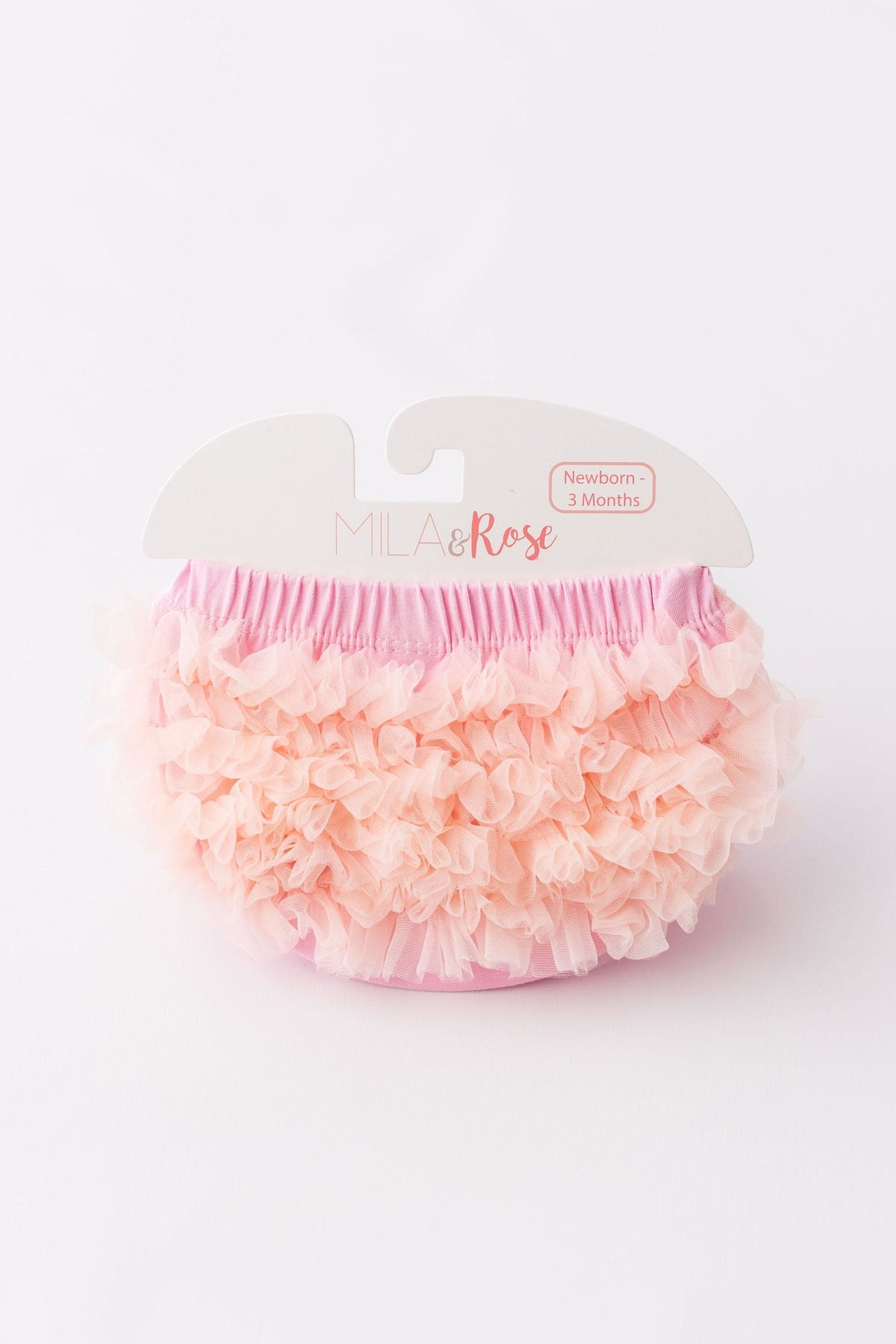 Light Pink Ruffle Bum Bloomer - Aaria Tees