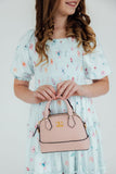 Light Pink Shimmer Girl's Crossbody Purse - Aaria Tees Aaria Tees