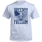Freedom Repeated Eagle (Front) - Aaria Tees Aaria Tees