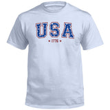 USA Star Pattern Aaria Tees