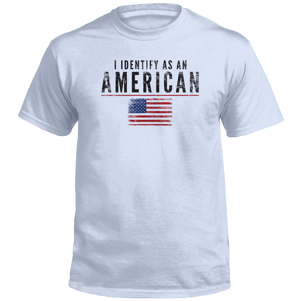 I Identify As An American - Aaria Tees Aaria Tees