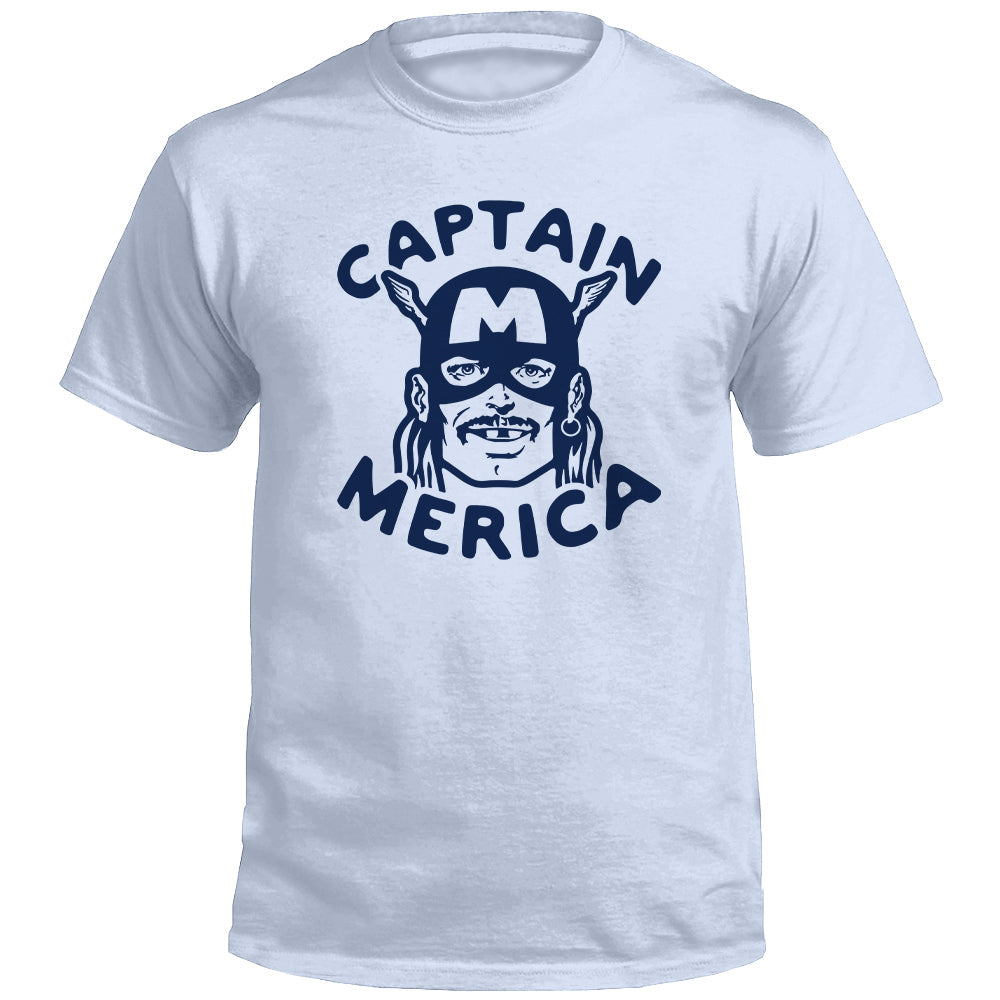 Captain Merica (Front) - Aaria Tees Aaria Tees