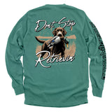 Don't Stop Retrievin' Chocolate Lab - Aaria Tees Aaria Tees
