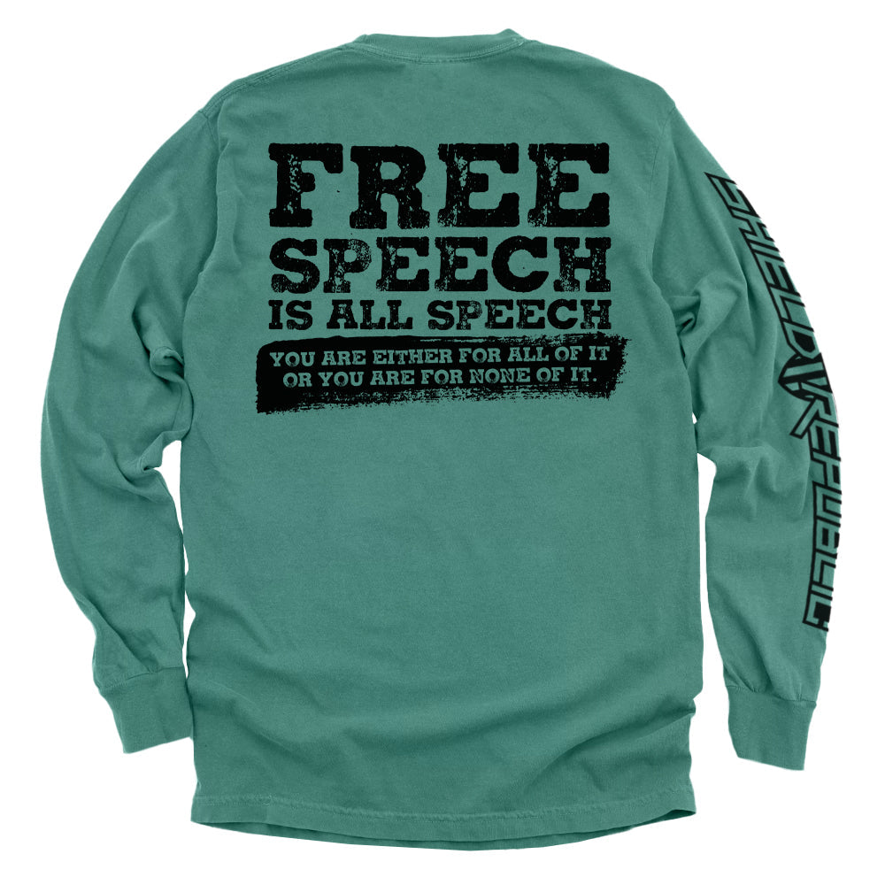Free Speech Is All Speech - Aaria Tees Aaria Tees
