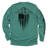 B2 Stealth Bomber Flag Aaria Tees