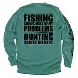 Fishing Solves Most Of My Problems - Aaria Tees Aaria Tees