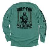 Only You can Preserve the the Right to Bear Arms Aaria Tees