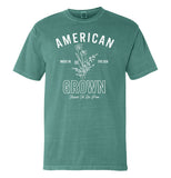American Grown Raised To Be Free (Front) Aaria Tees