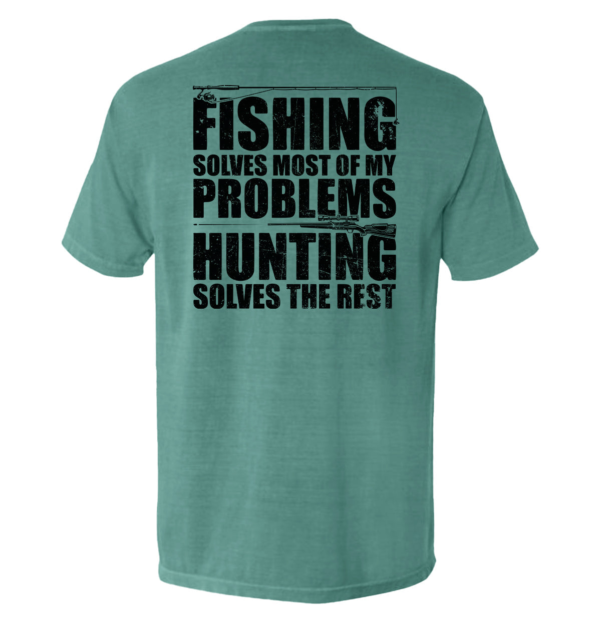 Fishing Solves Most Of My Problems - Aaria Tees Aaria Tees