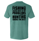 Fishing Solves Most Of My Problems - Aaria Tees Aaria Tees