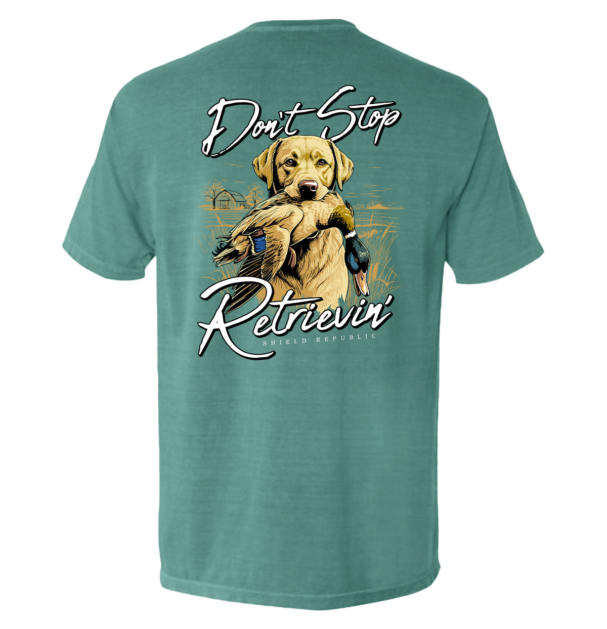 Don't Stop Retrievin Yellow Lab - Aaria Tees Aaria Tees
