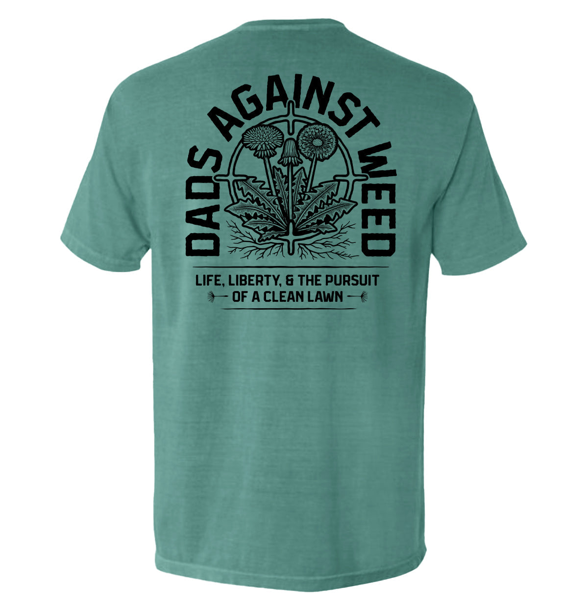 Dads Against Weed Black - Aaria Tees Aaria Tees