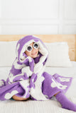 Lilac/Coconut Flower Cozy Blanket - Aaria Tees Aaria Tees