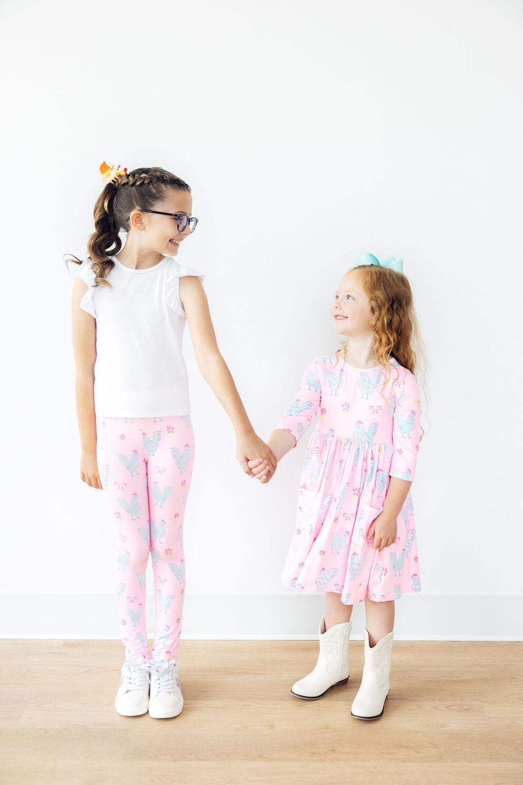 Little Miss Chickie Leggings - Aaria Tees Aaria Tees