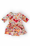 Little Red Hen Twirl Bodysuit - Aaria Tees Aaria Tees