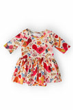 Little Red Hen Twirl Bodysuit - Aaria Tees Aaria Tees