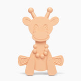 The Little Bamber - Pink - Natural Rubber & Baltic Amber Teething Toy - Aaria Tees Aaria Tees