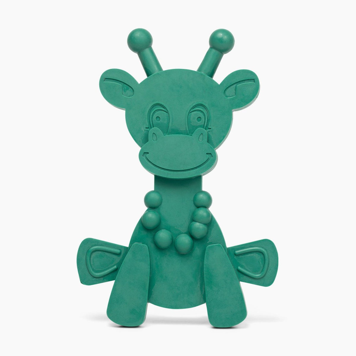 The Little Bamber - Green - Natural Rubber & Baltic Amber Teething Toy - Aaria Tees
