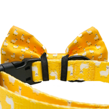 Llama Yellow Dog Bow Tie Aaria Tees