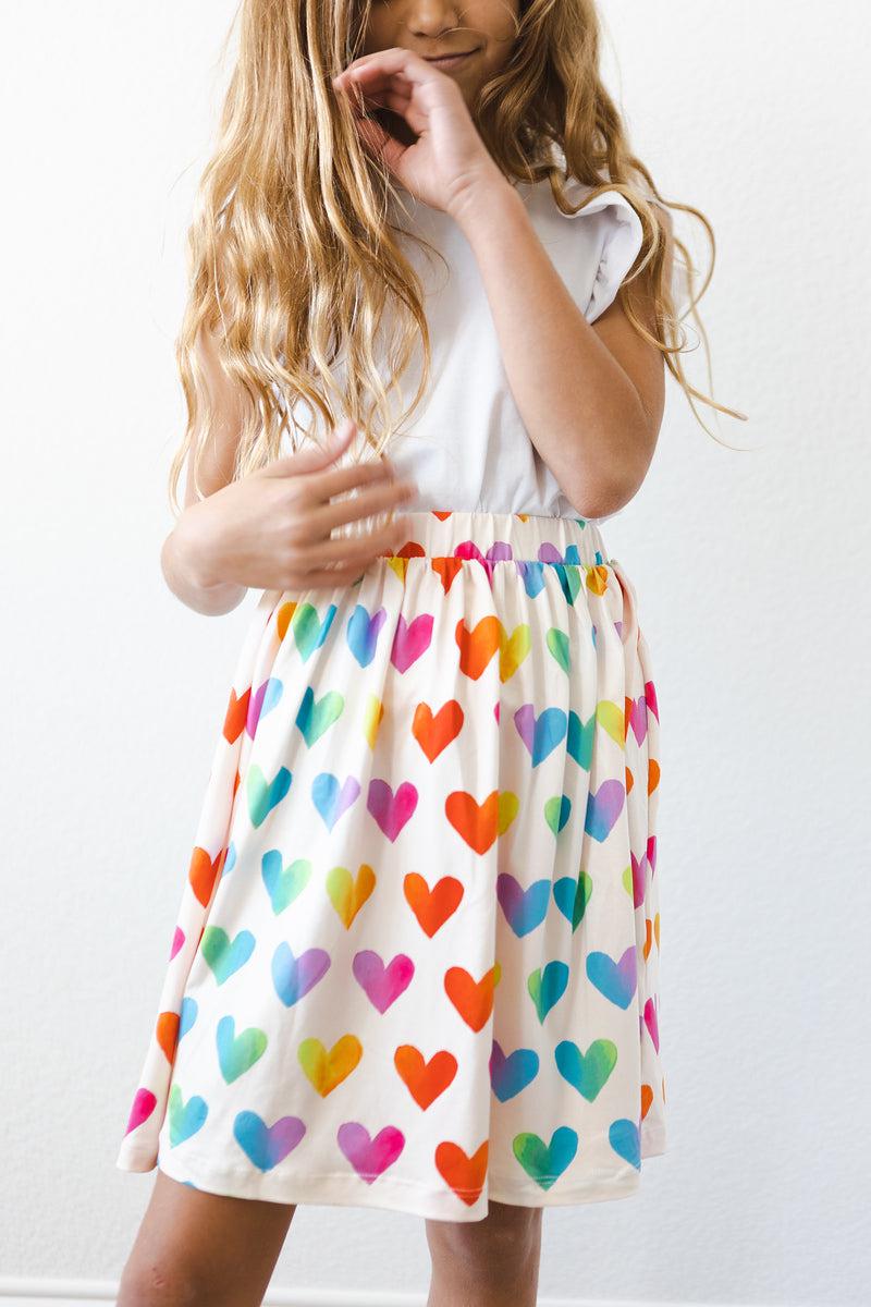 Lotta Love Twirl Skort - Aaria Tees Aaria Tees