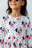 Love You Spots L/S Pocket Twirl Dress - Aaria Tees Aaria Tees