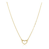 Love Heart Necklace Aaria Tees
