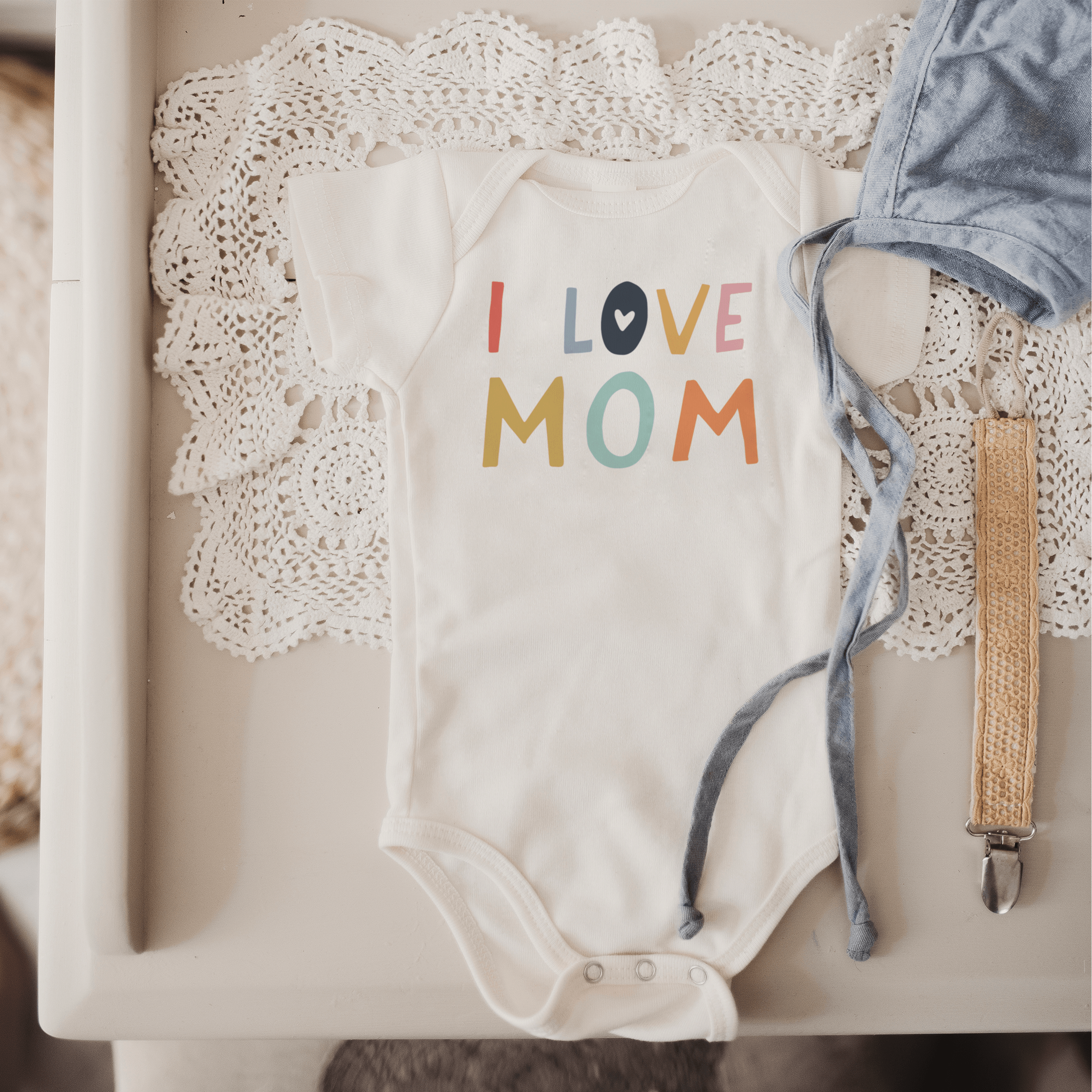 Macrame Swing & Love Mom Bodysuit Bundle - Aaria Tees Aaria Tees