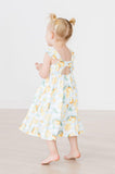 Lovely Lemons Ruffle Maxi Dress - Aaria Tees Aaria Tees