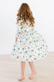 Luck of the Irish 3/4 Sleeve Pocket Twirl Dress - Aaria Tees Aaria Tees
