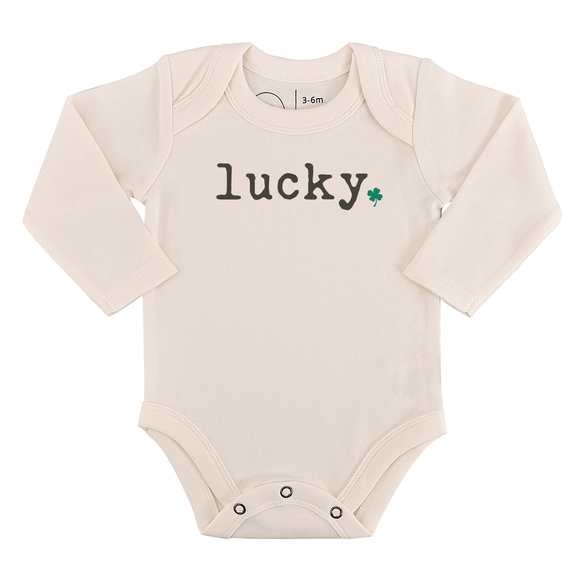 long sleeve graphic bodysuit | lucky - Aaria Tees