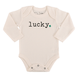 long sleeve graphic bodysuit | lucky - Aaria Tees Aaria Tees