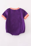 Purple I love clemson applique bubble - Aaria Tees Aaria Tees