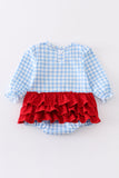 Santa milk cookies applique girl bubble Aaria Tees