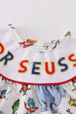 Dr.Seuss embroidery girl bubble - Aaria Tees Aaria Tees