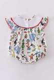 Dr.Seuss embroidery girl bubble - Aaria Tees Aaria Tees