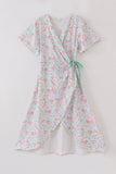 Floral print women dress Aaria Tees