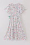 Floral print women dress Aaria Tees