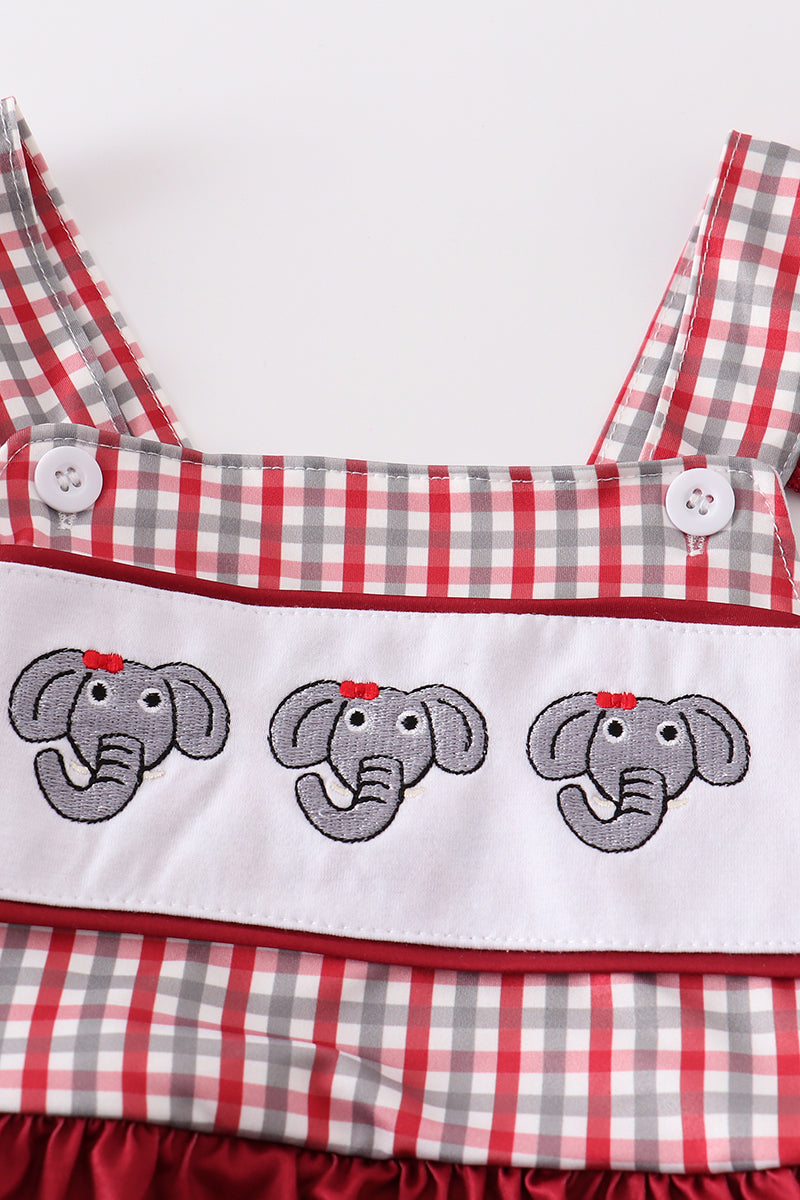 Alabama elephant embroidery girl one-piece swimsuit - Aaria Tees Aaria Tees
