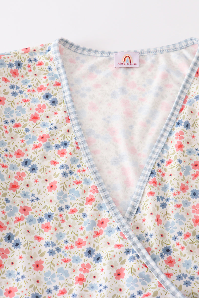 Floral print woman dress - Aaria Tees Aaria Tees