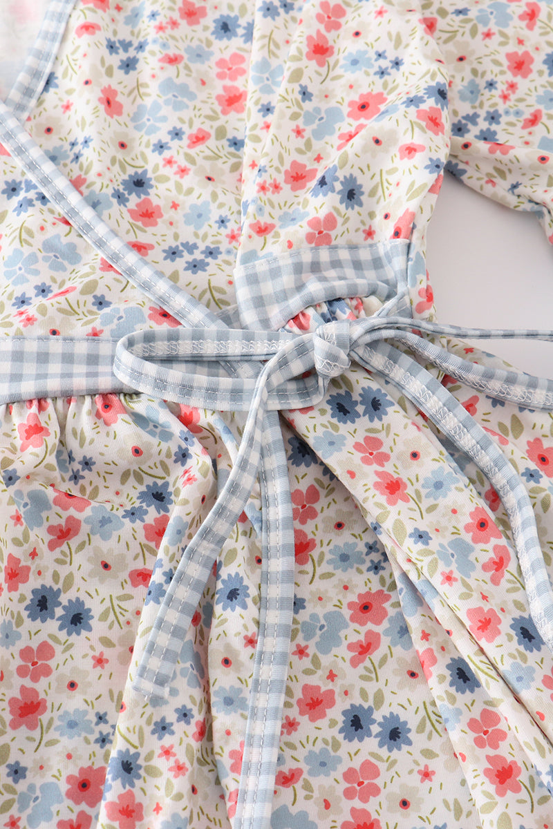 Floral print woman dress - Aaria Tees Aaria Tees