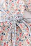 Floral print woman dress - Aaria Tees Aaria Tees
