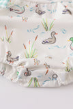 Sage Mallard Floral Bubble Aaria Tees